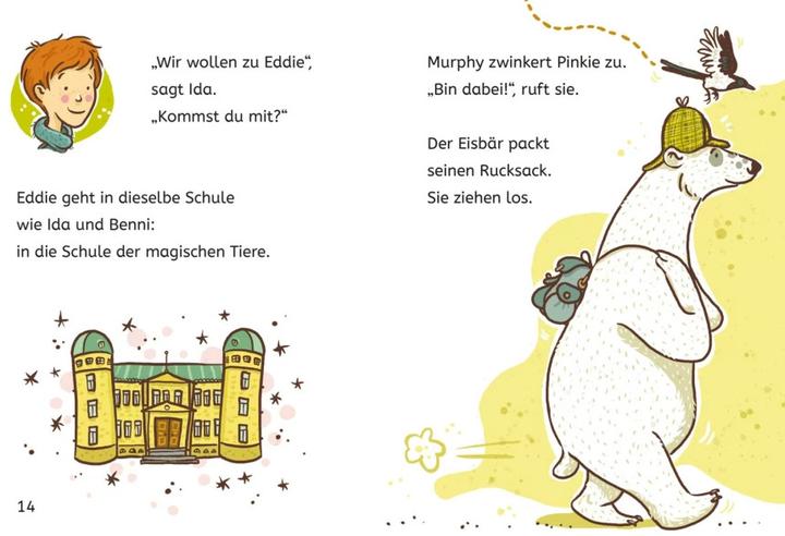 Actual product image Die Schule der magischen Tiere ermittelt 3: Der Kokosnuss-Klau (Zum Lesenlernen) (German, Nina Dulleck, Margit Auer, 2021)