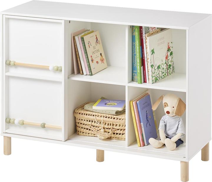 Vertbaudet Kinderzimmer Regal mit 6 Fächern HOLZPERLEN
