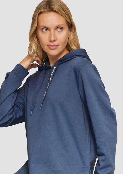 Produktbild s.Oliver Sweatshirt Sweatshirt mit Kapuze im Relaxed Fit (46)