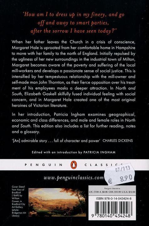 Immagine prodotto North and South (Inglese, Elizabeth Gaskell, 1996)