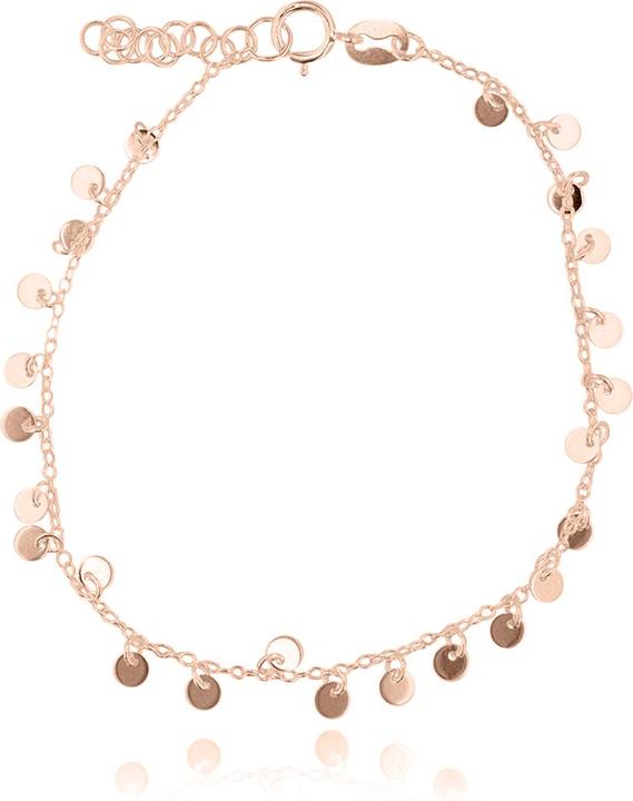 Immagine prodotto Leyda Plaquette per bracciali (19.50 cm, Argento 925, placcato oro 750 / 18)