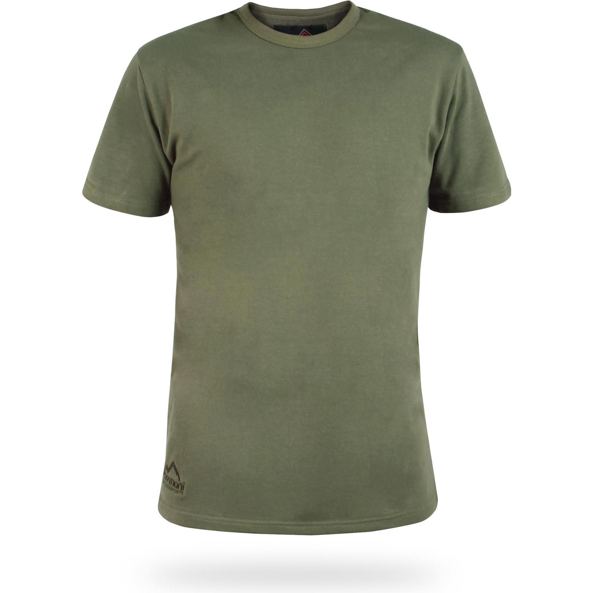 Normani, Herren, Shirt, Herren Winter Pl??sch T-Shirt Nanaimo - 1641, Grün, (XL)