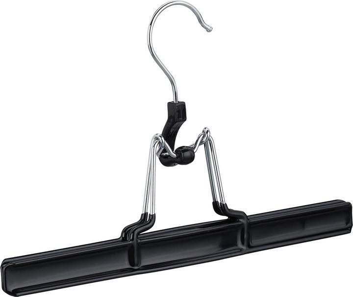 Actual product image Relaxdays Pants Hangers, Swivel Hooks (5 x)