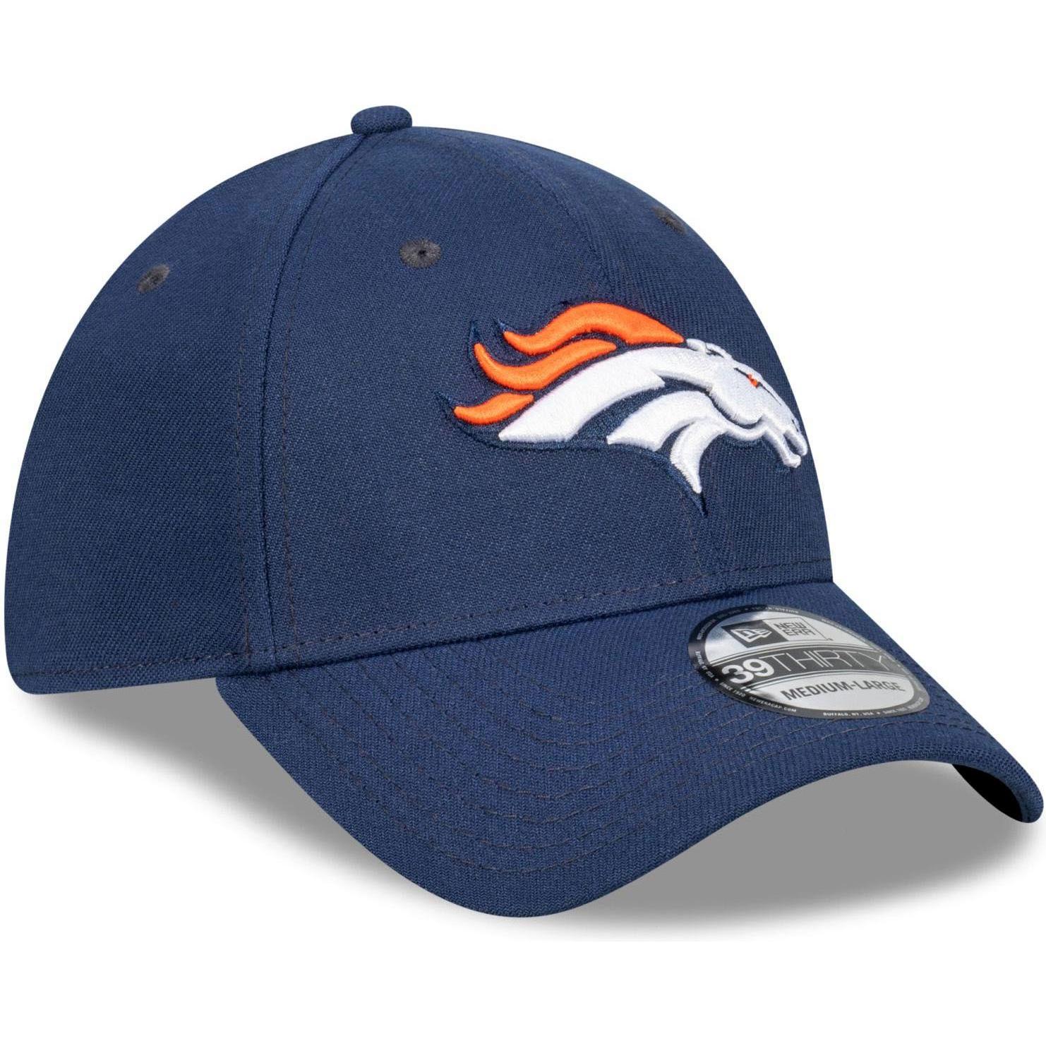 New Era, Herren, Cap, 39Thirty Stretch Cap - NFL Denver Broncos - S/M, Blau, (M)
