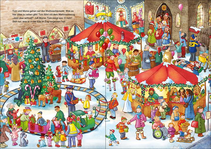 Produktbild Mein liebstes Weihnachts-Wimmelbuch (Deutsch, Annette Moser, 2022)