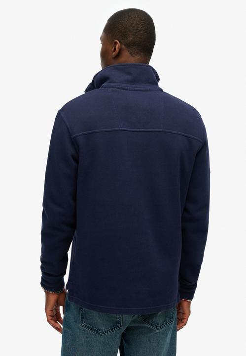 Image du produit Superdry Sweatshirt Demi-Zip Piqué Classique en Coton (S)