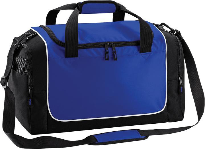 Royalblau, Schwarz, Weiss