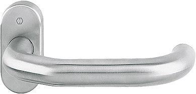 Actual product image Magni Hoppe MET. perforated part E138Gf/55-RF 8 / F69 (Door handle)