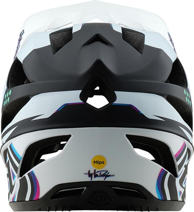 Produktbild Troy Lee Designs Stage MIPS Helm, Trooper, white, XL/XXL | 60-63cm (60 - 63 cm)