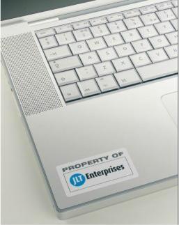 Actual product image Avery Kraft adhesive labels