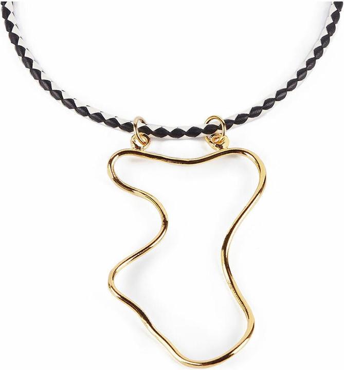 Produktbild Shabama MALAWI Collar Oro Brillo 1 Unit (Leder, Messing)