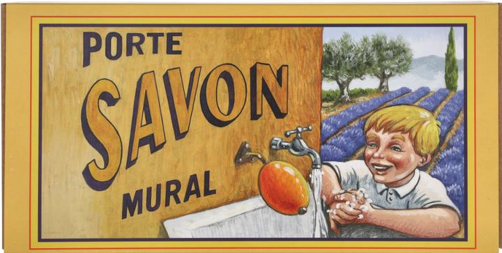 Actual product image Benois Discop La Savonnerie De Nyons Rotating Soap With Brass Stand (Hard soap, 260 ml)