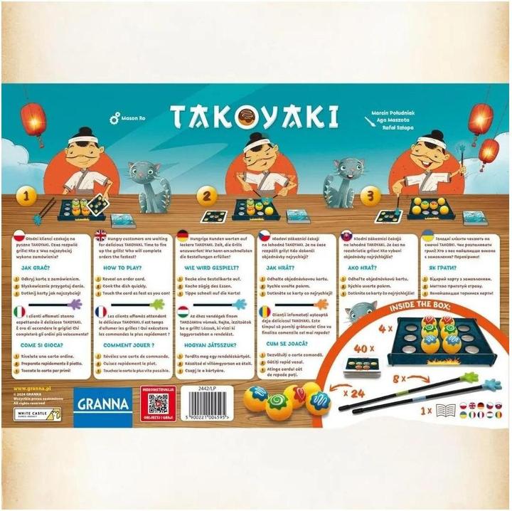 Produktbild TAKOYAKI (d) (Deutsch, Multilingual, 2 - 4 Spieler)