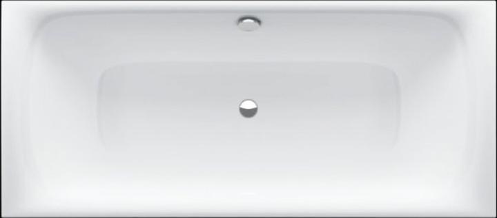 Produktbild Bette Rechteckbadewanne Doppelbadewanne Lux Silhouette 80 x 180 cm wei glatt 3441 (185 l, 180 cm, 80 cm)