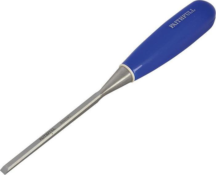 Actual product image Faithfull Bevel Edge Chisel Blue Grip