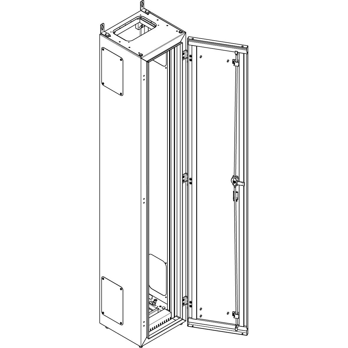 ABN NT112P, Serverschrank Zubehör, Weiss