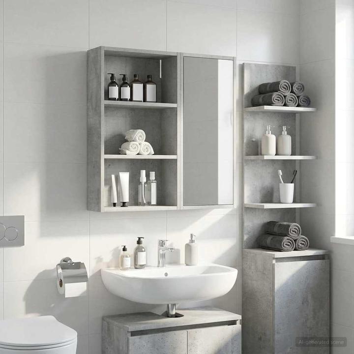 Produktbild vidaXL Badezimmerschrank (40 x 14 x 70 cm)