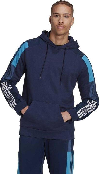 Actual product image Adidas Mens Regular Raglan Hoodie (XS)