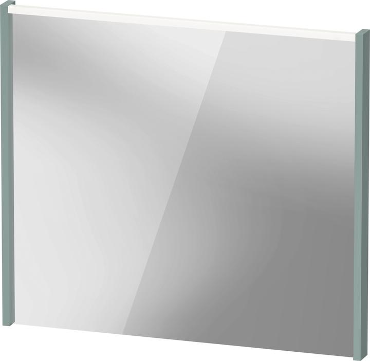 Actual product image Duravit D-Code mirror, LED light field top, 800x700mm, external light switch required, 6 W (77.50 x 87.50 cm)