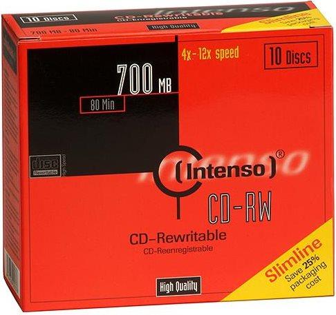 Produktbild Intenso CD-RW 700MB/80min (10x)