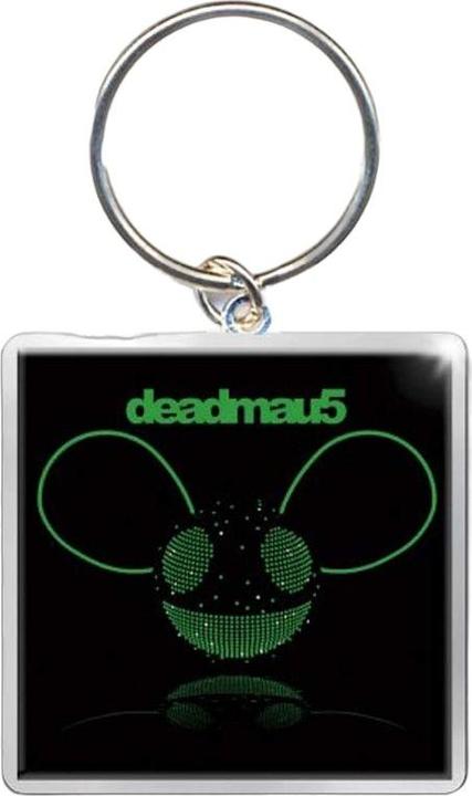 Actual product image Deadmau5 Head Photo Print Keyring