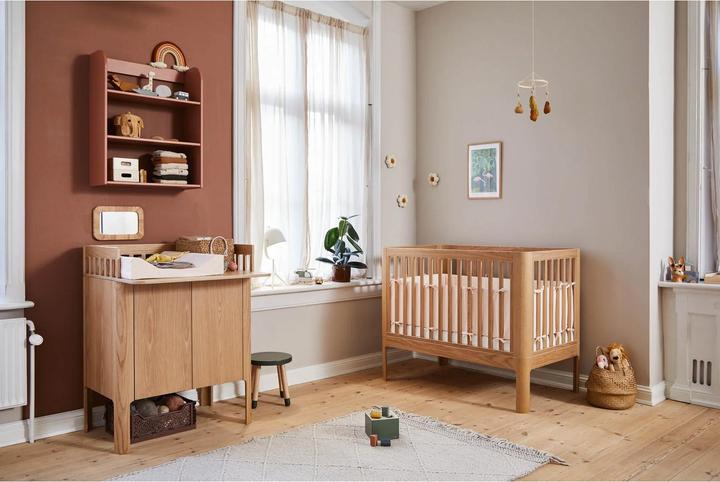 Actual product image Flexa Nova changing unit, changing table Oak