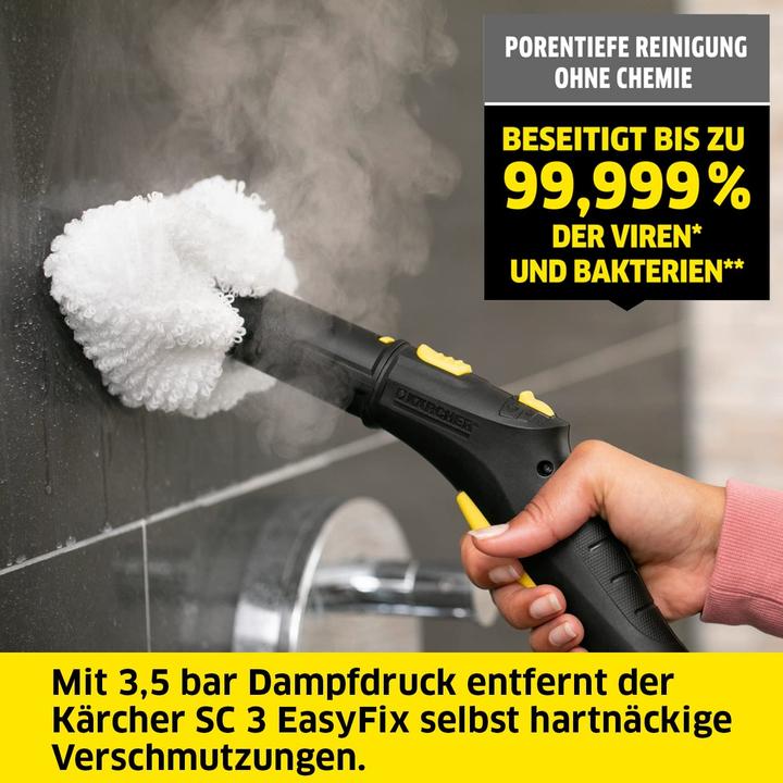 Actual product image Kärcher SC 3 EasyFix (3.50 bar, 1900 W)