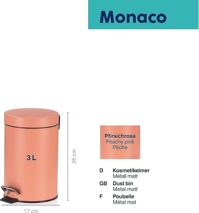 Produktbild Kela Kosmetikeimer Monaco (3 l)
