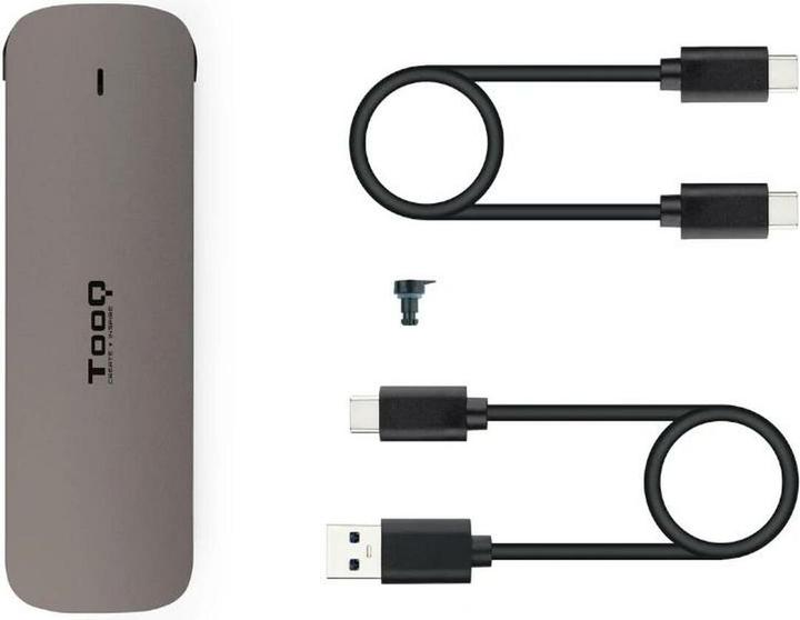Produktbild Tooq Technology Caja Externa M.2 Ngff Usb3.1 Gen1 Aluminio Marron (M.2)