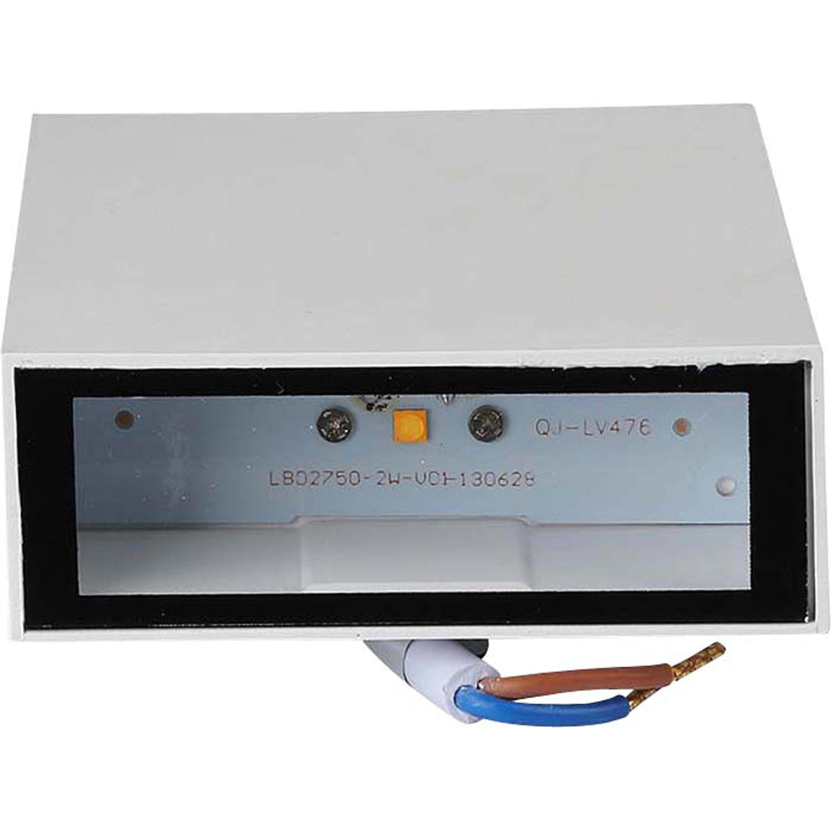 Thumbnail - V-TAC, Gartenbeleuchtung, VT844WN 4W LED Wandleuchte Weiss 6500K (400 lm)