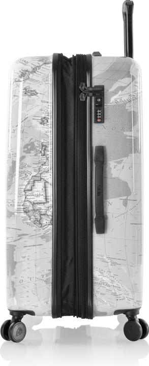 Actual product image Heys Journey Fashion Spinner -matkalaukku, mustavalkoinen kartta (127 l)