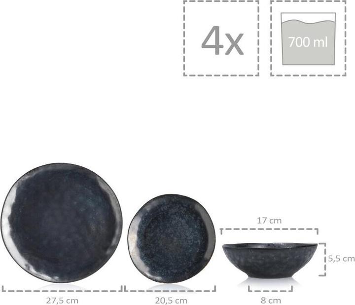 Produktbild Sänger Geschirr Tafelservice Tombey (12 Stk.)