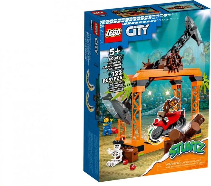 Produktbild LEGO Haiangriff-Stuntchallenge (60342, LEGO City)