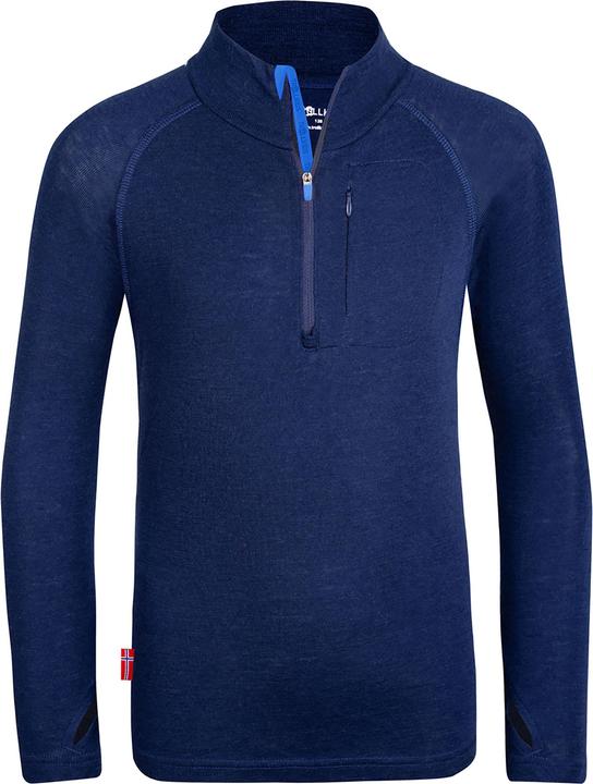 Actual product image Trollkids Lofoten Half Zip Longsleeve (104)
