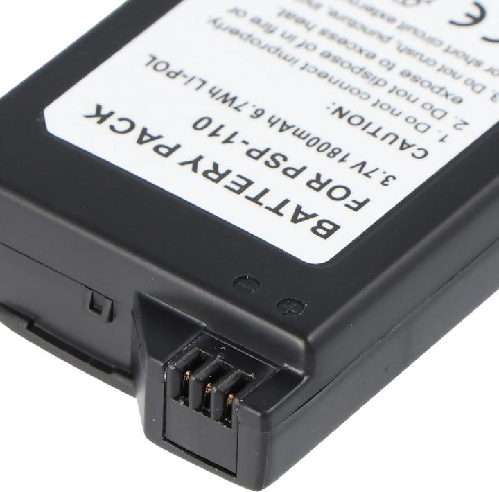 Actual product image XCell Li-Ion battery 1800mAh 3.7V for game console like Sony PSP-110, PSP-280G
