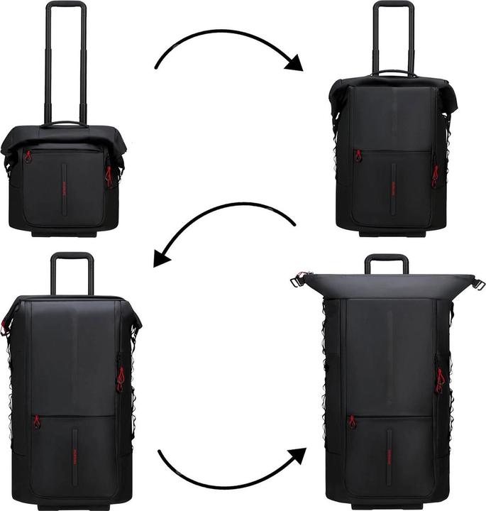 Produktbild Samsonite Ecodiver Faltbarer Duffel mit Rollen 4-in-1 (80 l)