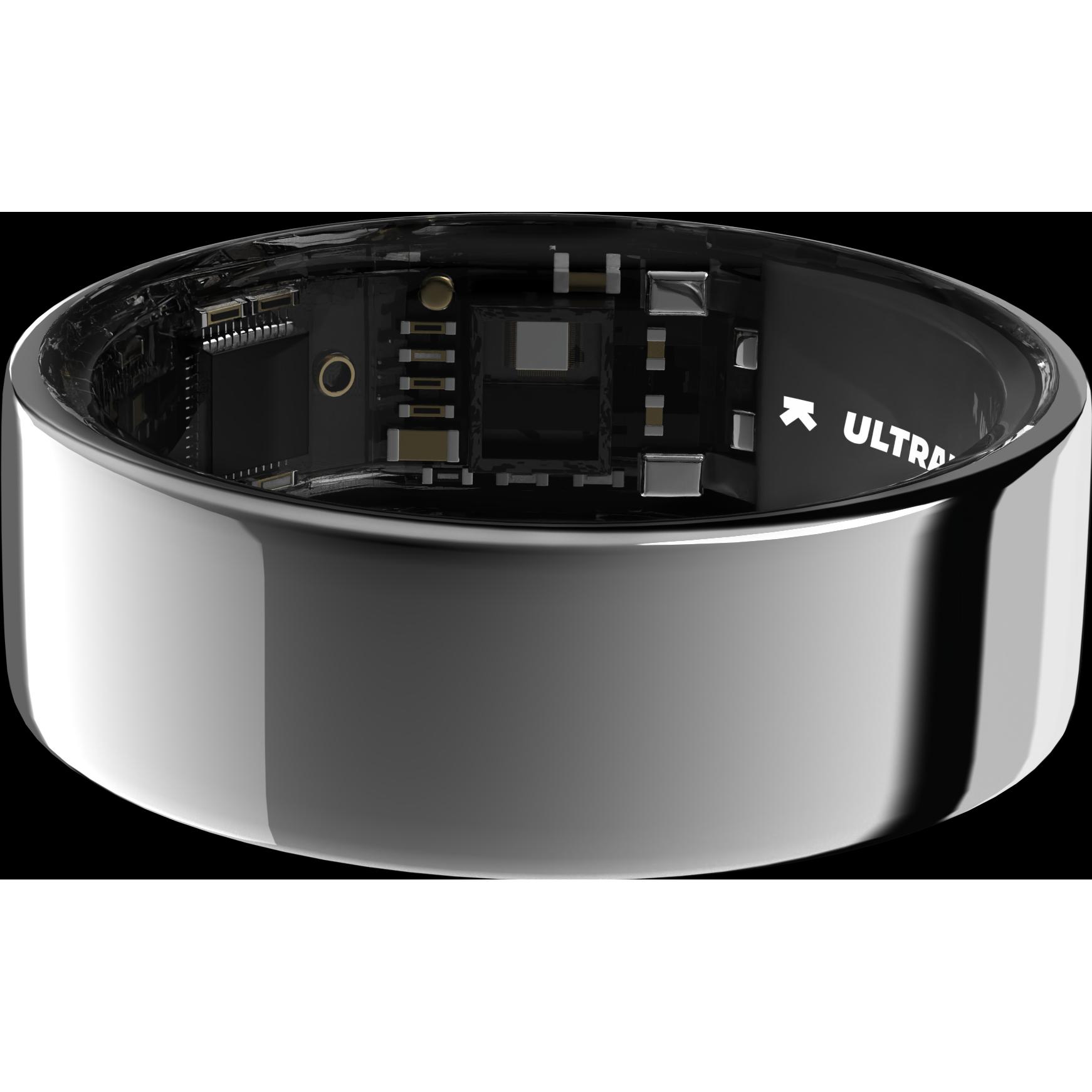 Thumbnail - Ultrahuman Ring Air (6, Space Silver), Smart Ring, Silber