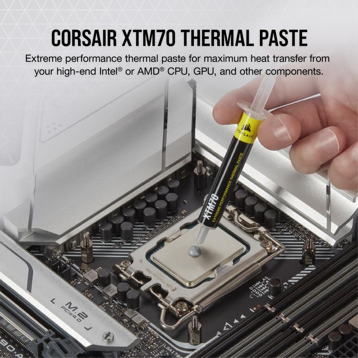 Image du produit Corsair XTM70 Extreme Performance Thermal Paste Kit, 3g (3 g)