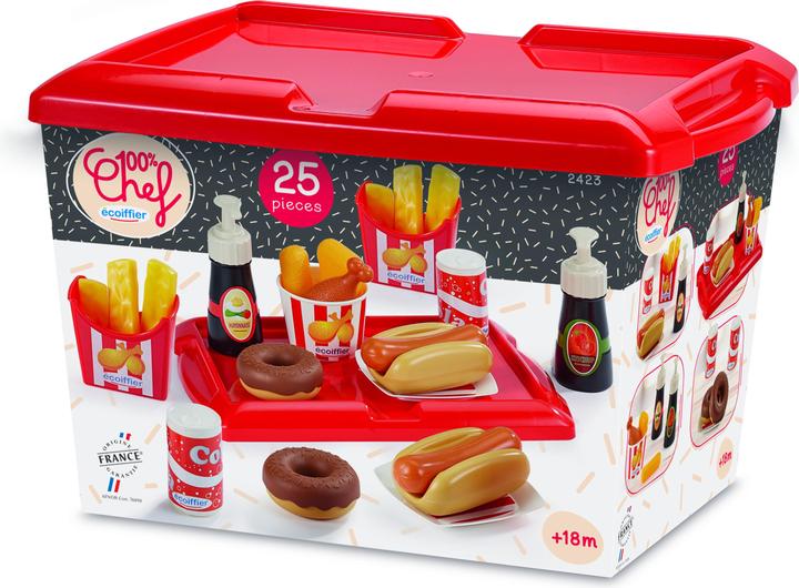 Immagine prodotto Set di piatti da gioco Hot Dog Ecoiffier