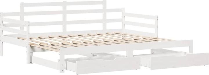 Actual product image vidaXL ausziehbares Tagesbett