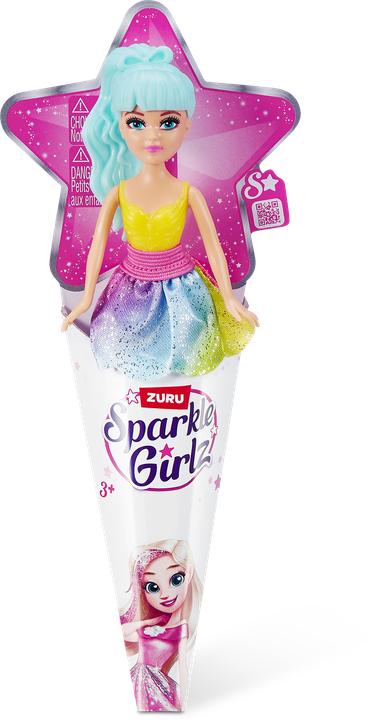 Produktbild Zuru SPARKLE GIRLZ-FANTASY-4" DOLL IN CONE,S2
