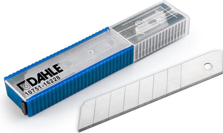 Actual product image Dahle Replacement blade for cutter 18 mm 10751-162 10865, 10875, 10885 10 pcs. (Replacement blade)