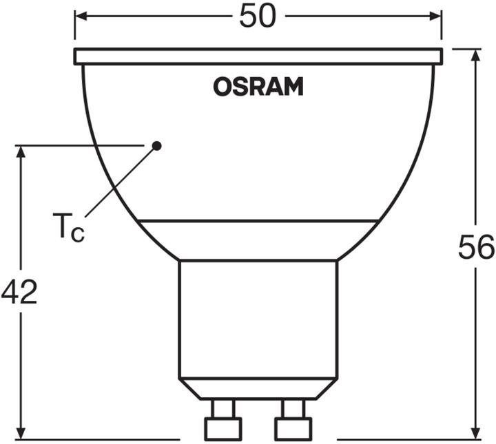 Immagine prodotto Osram Lampade a led retrofit Rgbw con telecomando (GU10, 250 lm, 1 x)