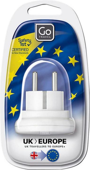 Produktbild Go Travel UK-EU Adaptor