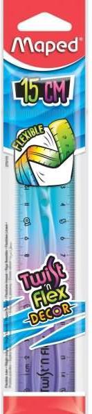 Image du produit Maped Règle plate Twist'n Flex DECOR, 150 mm, incassable (15 cm)