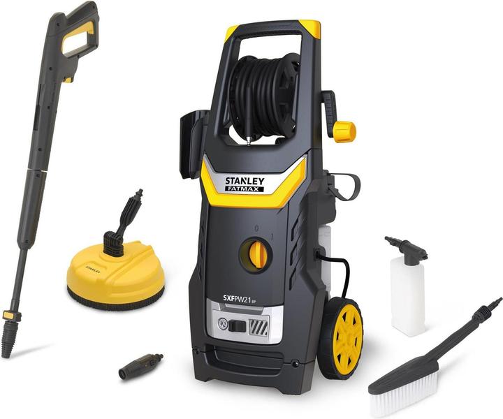 Stanley High pressure washer SXFPW21BP-E, 2100 W 160 Bar (Electrical connection)