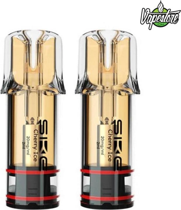 Immagine prodotto SKE Crystal Plus Cherry Ice - Ricarica E-Pod - 2 pezzi. à 2 ml (Ciliegio)