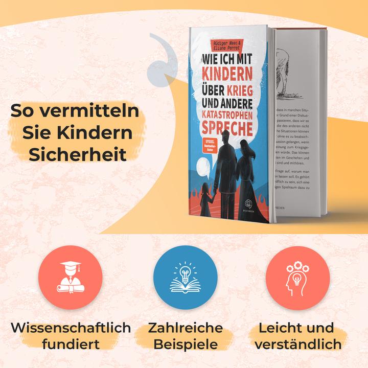 Actual product image Wie ich mit Kindern über Krieg und andere Katastrophen spreche (German, Eliane Perret, Rüdiger Maas, 2022)