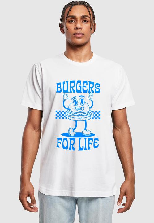 Produktbild Merchcode Burgers For Life Tee - 198449 (S)