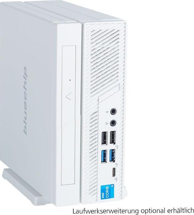 Actual product image Bluechip BUSINESSline S3137 *white* Intel® Core™ i3 Prozessor 14100 / bis zu 4.70 GHz, Windows 11 Pro, Intel (500 GB, 8 GB, Intel Core i3-14100)